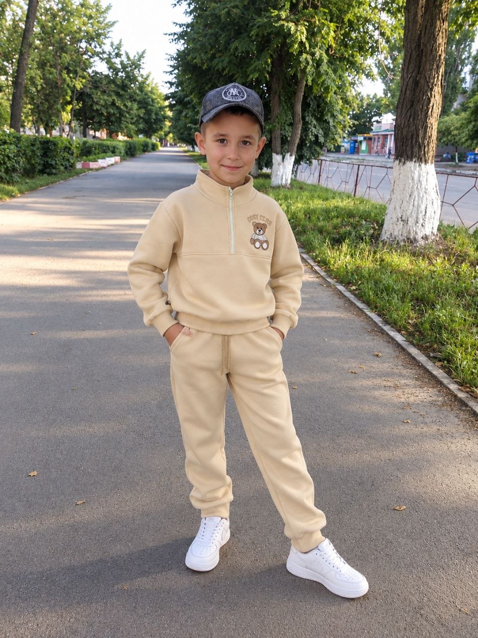 Спортивний теплий костюм на хлопчика
